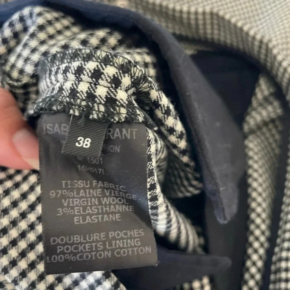 Isabel Marant houndstooth knit legging pants - Picture 8 of 12